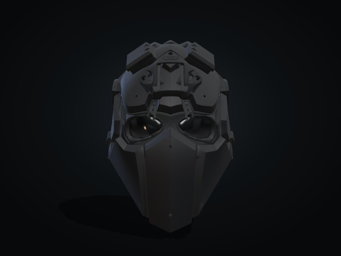 Ronin Breacher in Matte Black, front view