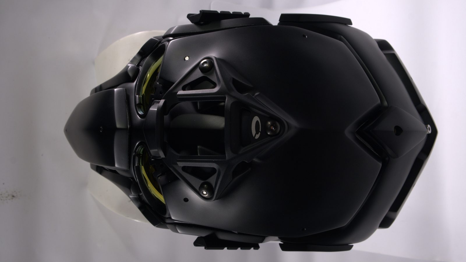 Ronin Breacher from above: crown panel, NVG shroud and the inner suspension frame
