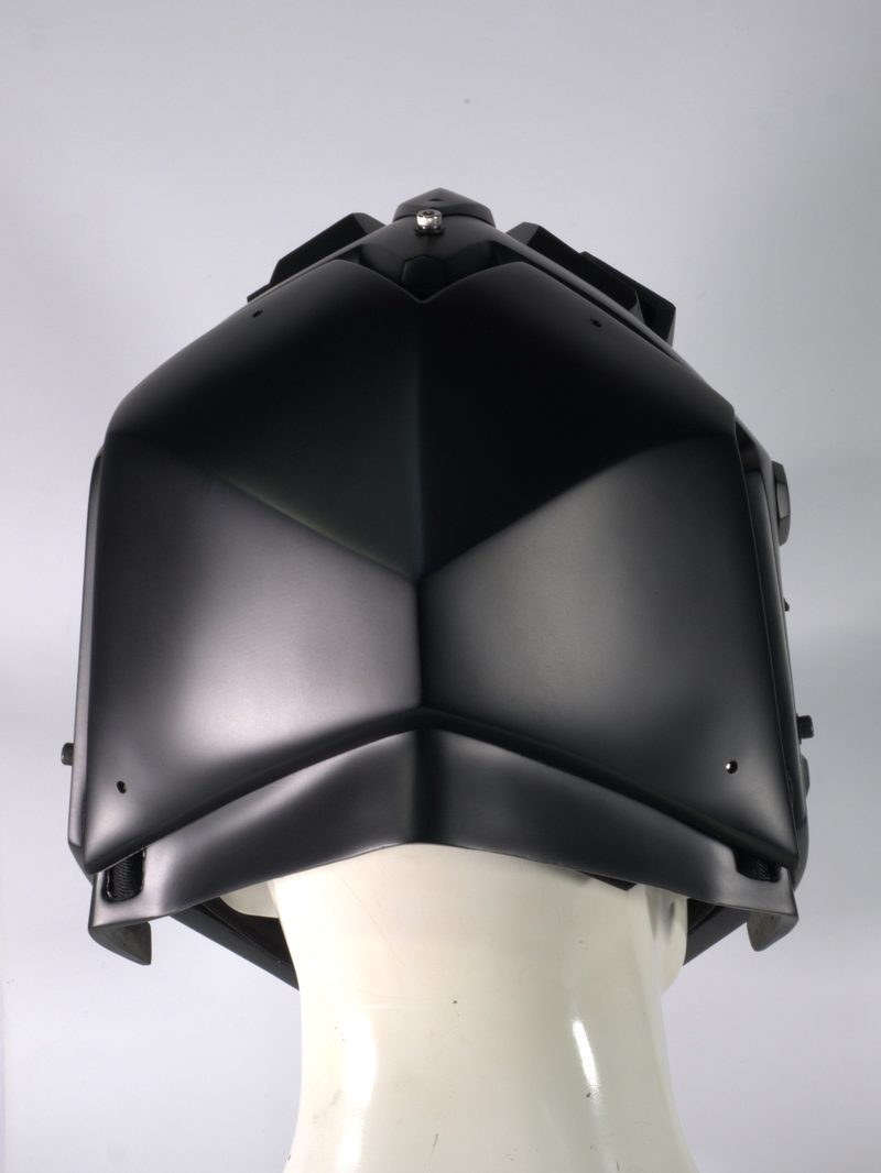 Ronin Breacher, rear, showing the back helmet panel